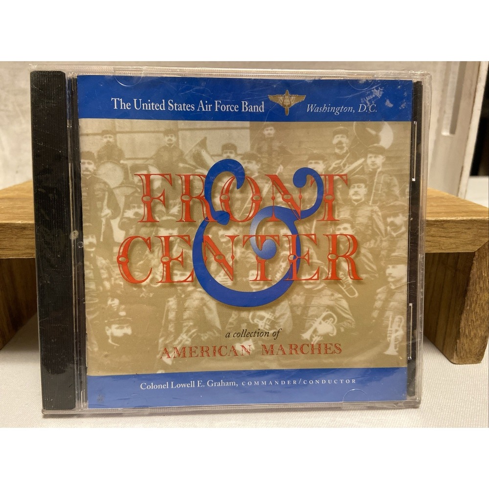 The United States Air Force Band Front & Center American Marches CD NEW & Sealed